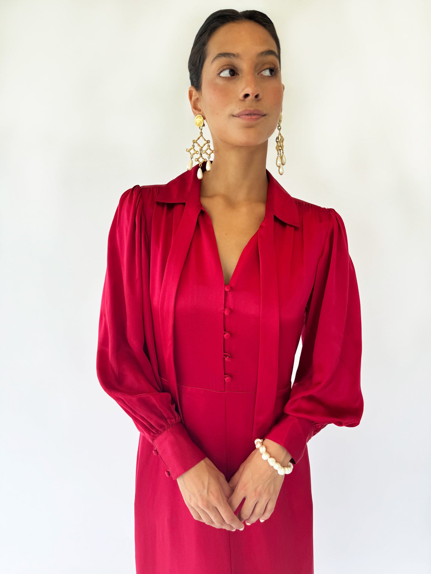 Robe en soie Samantha