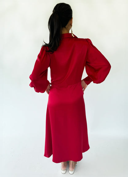 Robe en soie Samantha