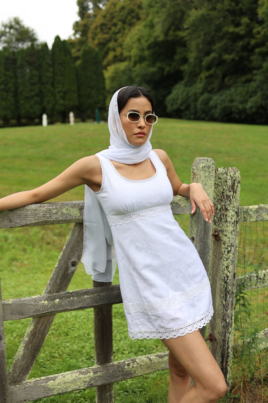 Robe Bardot Blanche