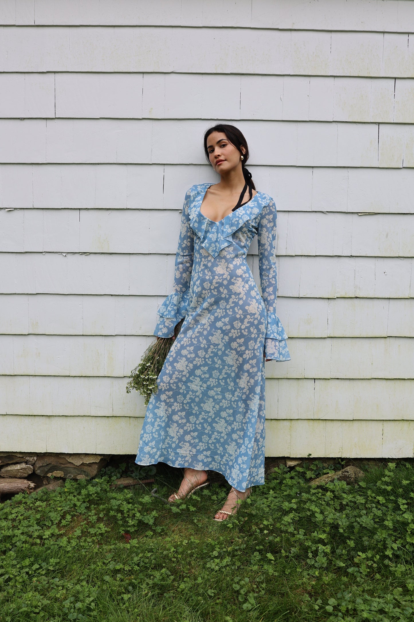 Robe Shellona Bleu Floral