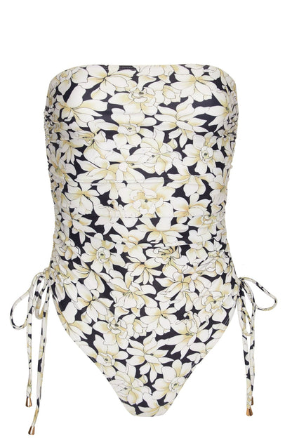 Maillot une pièce Emily à fleurs tropicales