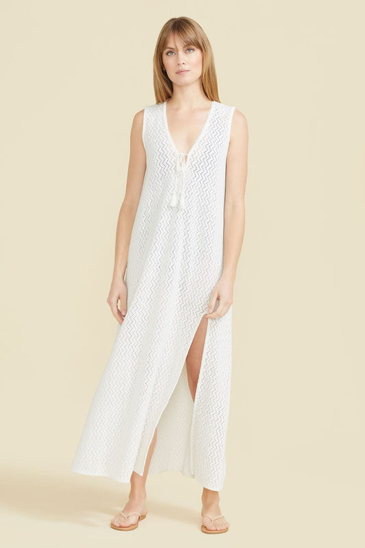 Robe Sorrento - Crochet blanc