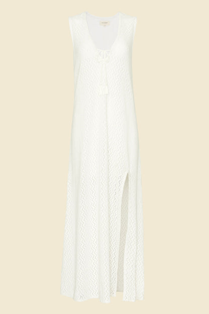 Robe Sorrento - Crochet blanc