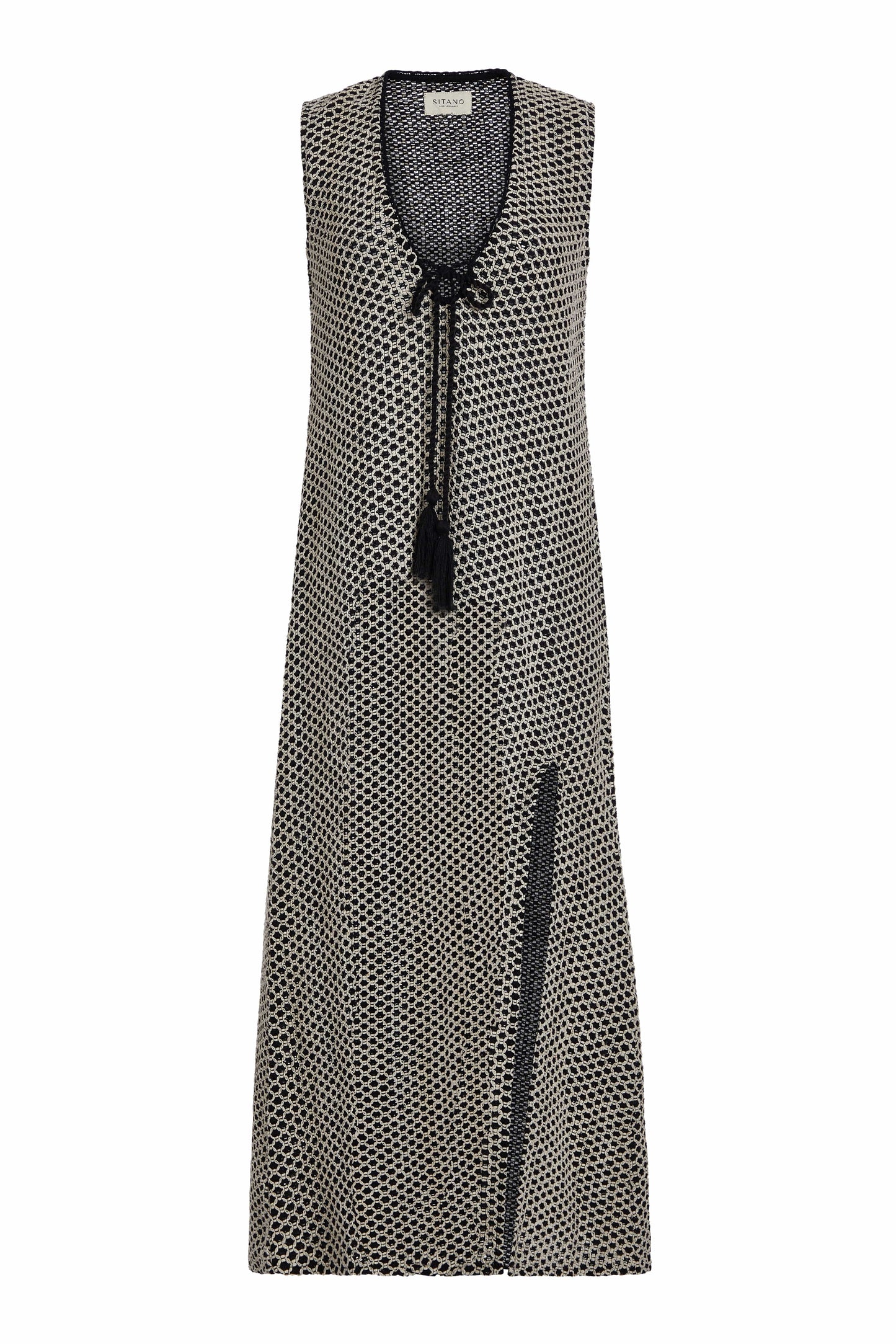 Robe Sorrento - Noir et crème