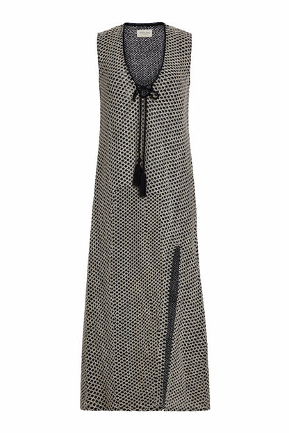 Robe Sorrento - Noir et crème