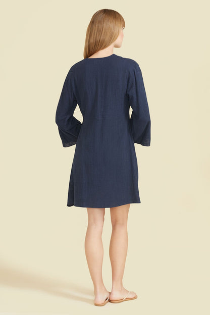 Robe Gemma - Bleu marine