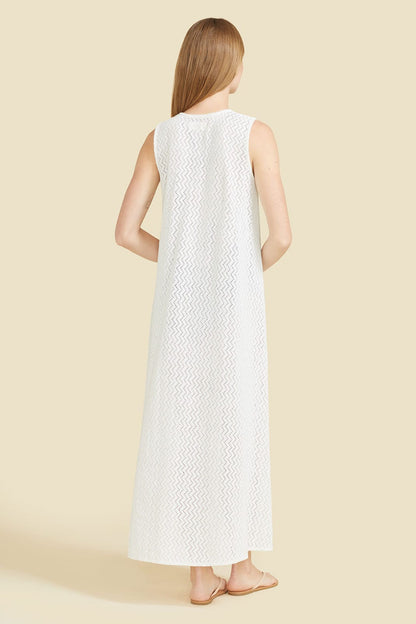 Robe Sorrento - Crochet blanc