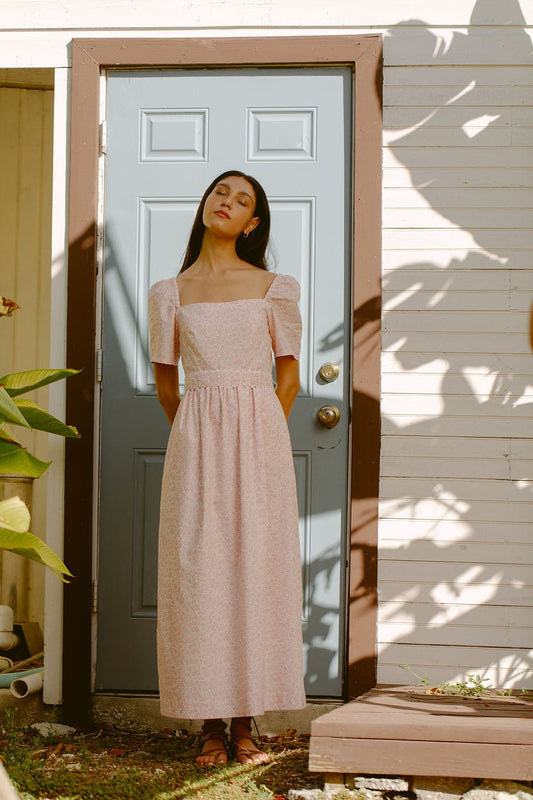 La robe Grayson en rose primevère