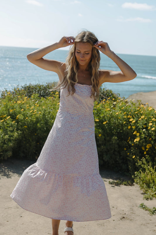 La robe Maggie en rose primevère