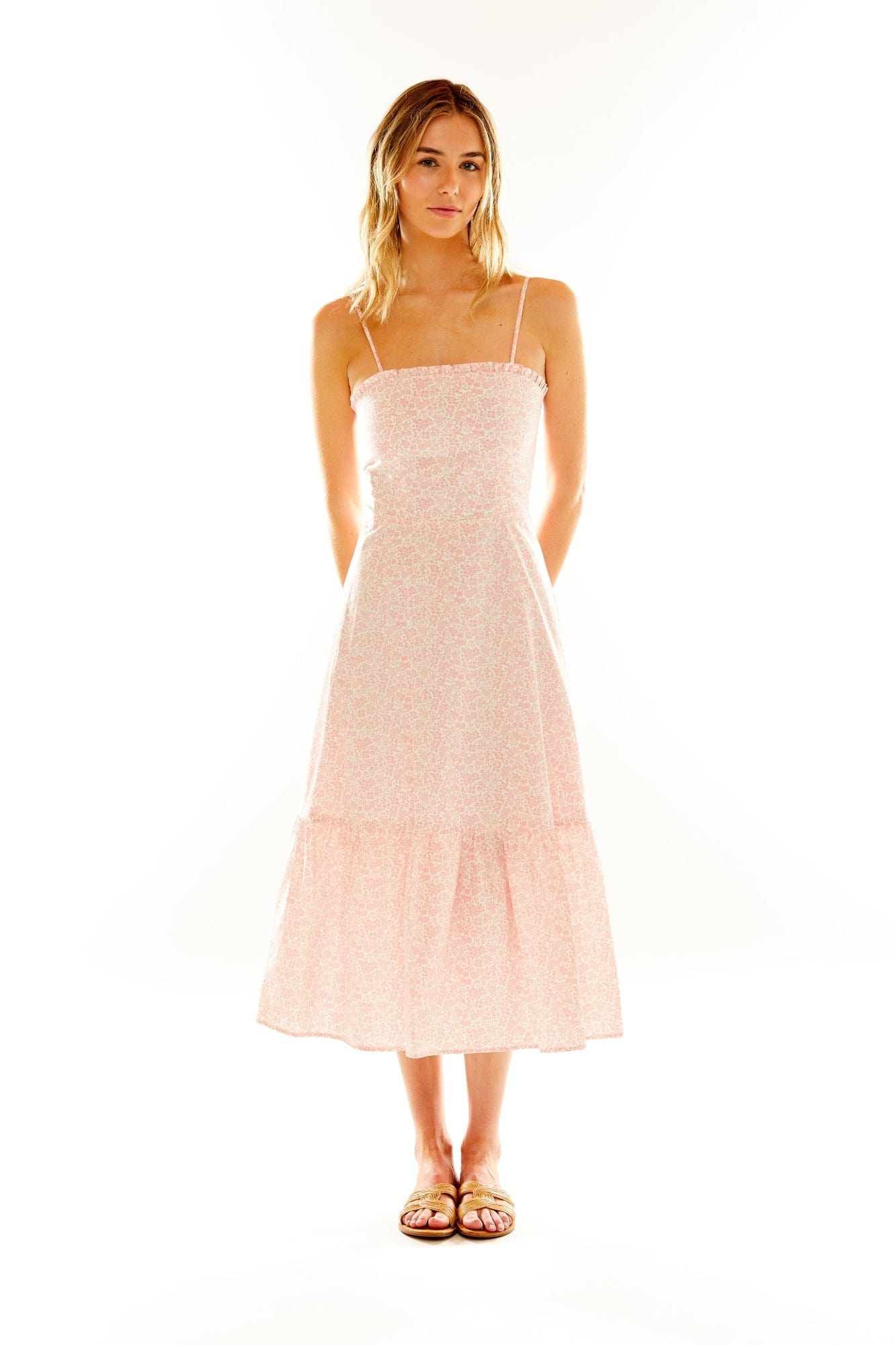 La robe Maggie en rose primevère