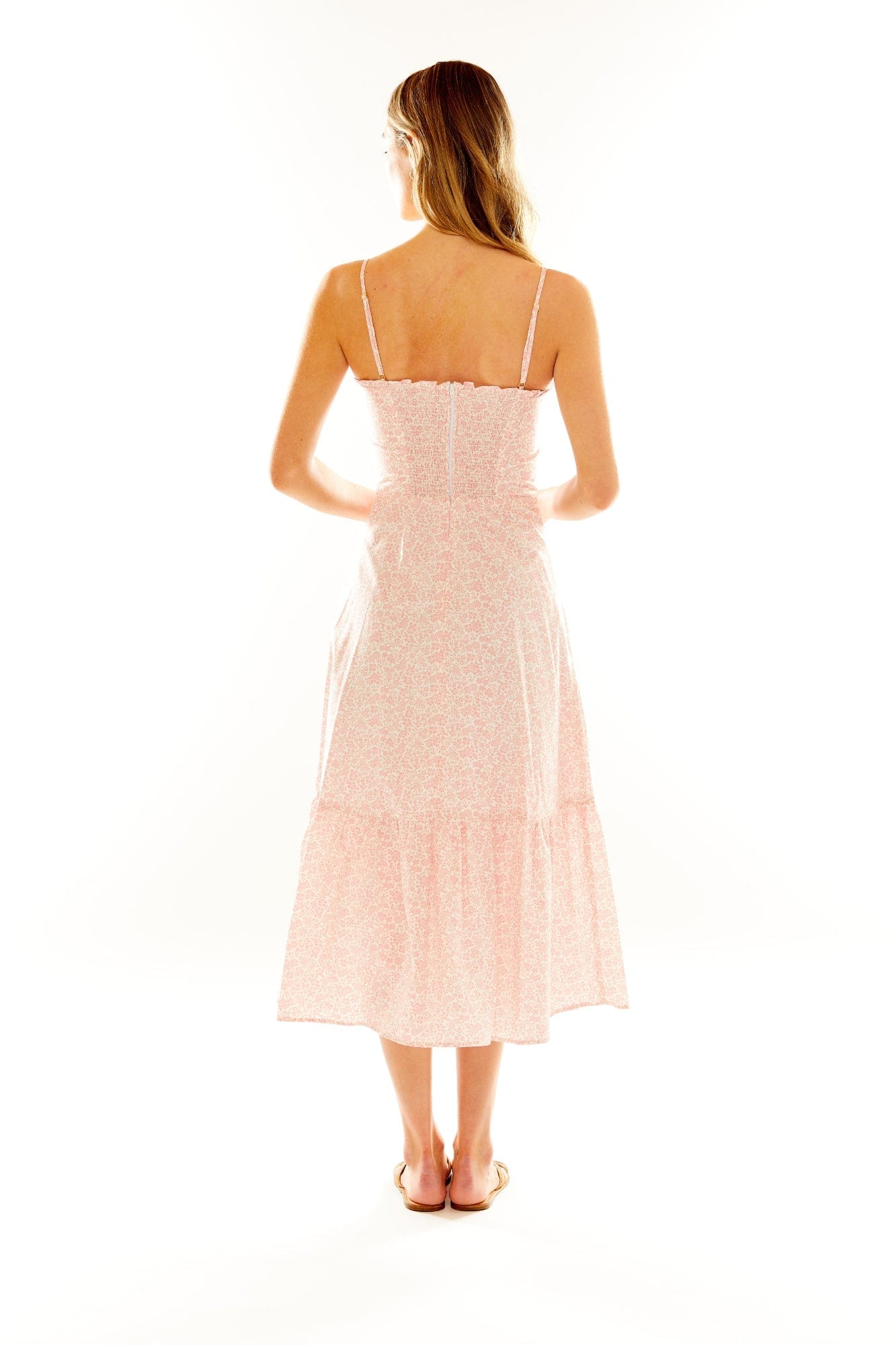 La robe Maggie en rose primevère