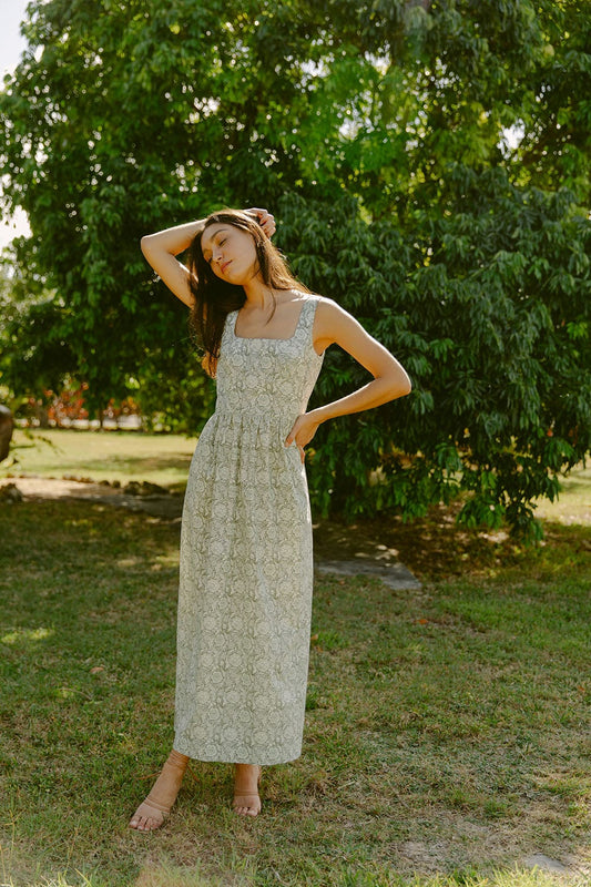 La robe Mary Alex en pissenlit sauvage